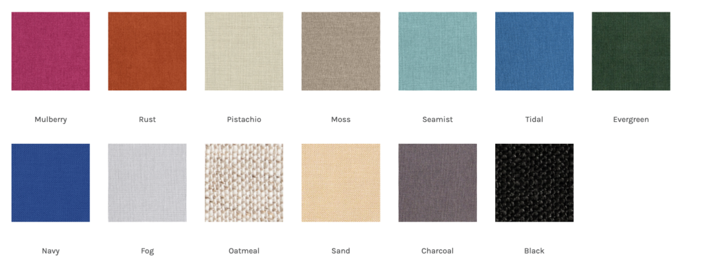 Linen Cover Options